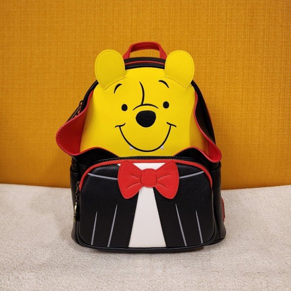 Loungefly Disney Winnie the Pooh Vampire Cosplay Mini Backpack Halloween NEW main image 14